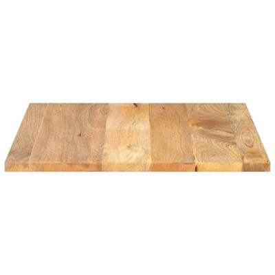 Tafelblad vierkant 70x70x3,8 cm massief mangohout