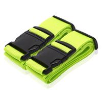 Bagageband - 2x Kofferriem Groen - thumbnail