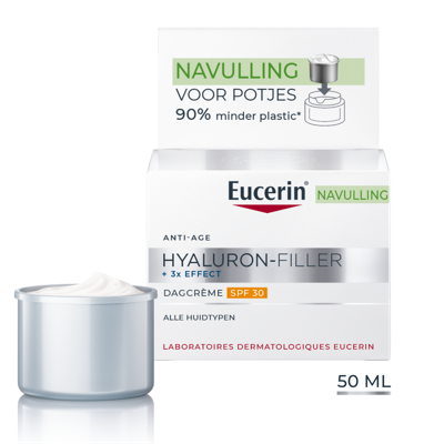 Eucerin Hyaluron-Filler 3x Effect Dagcrème SPF30 Navulling 50ml