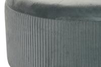 Voetensteun DKD Home Decor Groen Hout MDF Fluweel 70 x 70 x 28 cm - thumbnail