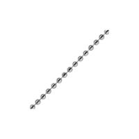 Kogelketting mes/chr 3,6mm p/m Deltafix - Deltafix - thumbnail