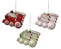 Trein plastic l9b4.5h7 cm a3 kerst Decoris - Decoris - thumbnail