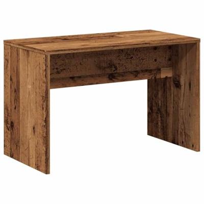 Kaptafelkruk 70x35x45 cm bewerkt hout oud houtkleurig