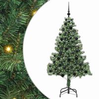 VidaXL Kerstboom met 300 led met standaard groen 180 cm pvc - thumbnail