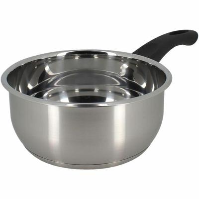 Braadpan - MENASTYL - 6020242 - Roestvrij staal - 18 cm - Geschikt voor alle warmtebronnen, inclusief inductie