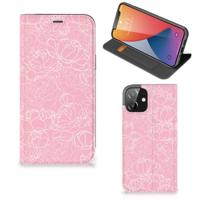 iPhone 12 | iPhone 12 Pro Smart Cover White Flowers - thumbnail