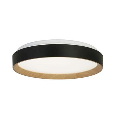 Searchlight Zwarte plafondlampSorrento wit venster - 35510-380