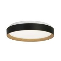 Searchlight Zwarte plafondlampSorrento wit venster - 35510-380 - thumbnail