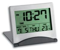 TFA Dostmann 98.1054 Wekker Kwarts Zilver - thumbnail