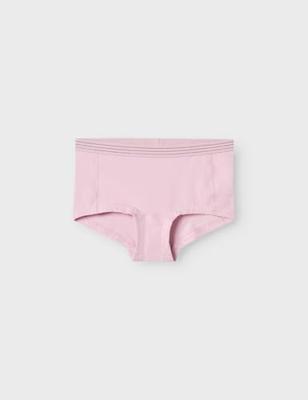 Name it meisjes hipster 2-pak - Lilac Dots - Paarse - roze meisjes onderbroeken katoen