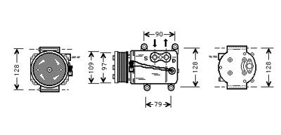 Airco Compressor 00+ 1800K105