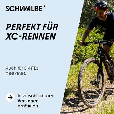 SCHWALBE Rick xc pro - tlr - addix speed - super race - 29x2.25 - transparent sidewall