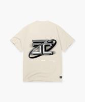 Jorcustom Poetry In Motion Loose Fit T-Shirt Heren Gebroken Wit - Maat XL - Kleur: Gebroken Wit | Soccerfanshop - thumbnail