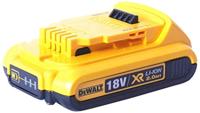 DEWALT 18V 2Ah XR-Li-Ion Schuifaccu DCB183 oplaadbare batterij - thumbnail