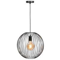 Hanglamp Xavier - zwart - 150xØ40 cm - thumbnail