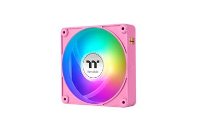 Thermaltake CT140 EX ARGB Sync PC Cooling Fan Pink 3 Pack PC-ventilator Pink (b x h x d) 140 x 140 x 25 mm