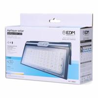 Wandlamp EDM 31849 Zwart 6 W 430 Lm 6500 lm Bewegingssensor Zon (6500 K) - thumbnail