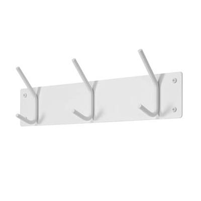 Kapstok Duncan Wit 3-haaks