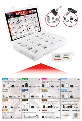 KS Tools 149.0100 RDKS / TPMS serviceassortiment voor bandenspanningscontrolesystemen, 150-delig