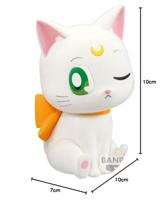 Sailor Moon Cosmos: Fluffy Puffy Big Ribbon Version Artemis Figure - thumbnail