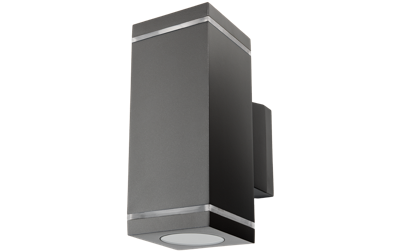 Echo Deco Grafiet 2 x GU10 230V (excl. lamp)