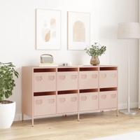 Dressoir 135x39x73,5 cm koudgewalst staal roze - thumbnail