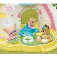 Sylvanian Families 5749 Trio Peutervriendjes Zwembad Fun - thumbnail