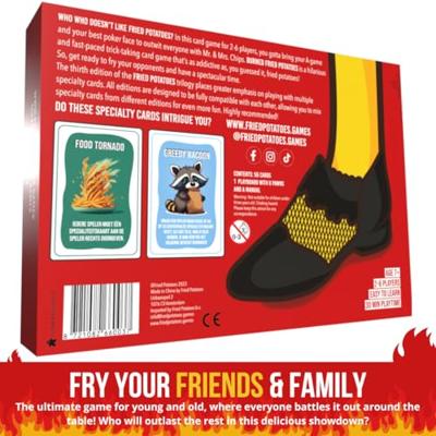 Fried Potatoes card game burned edition (engelstalig) Fried Potatoes card game burned edition (engelstalig)