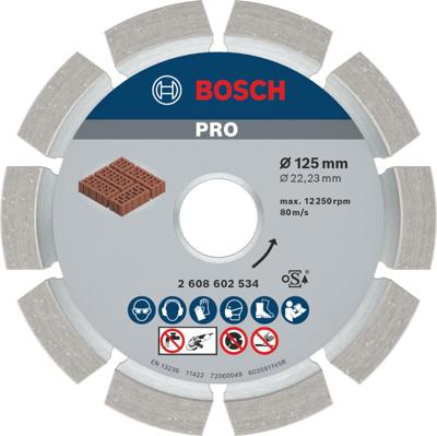 Bosch Accessoires Diamantschijf Voegenfrees | Expert voor steen | 125mm | 2608602534 - 2608602534