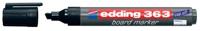 Whiteboardmarker edding 363 schuin 1-5mm zwart - thumbnail