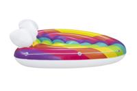 Bestway Opblaasbaar Drijvend Eiland Regenboog 175x163 cm Strand en Zwembad 43722 - thumbnail