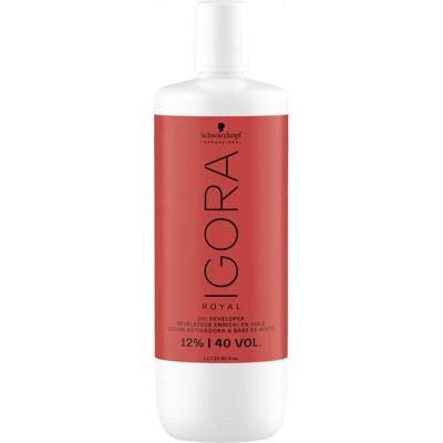 Schwarzkopf Igora Royal Oil Developer Waterstof Peroxide 12% - 1 Liter Schwarzkopf Igora Royal Oil Developer Waterstof Peroxide 12% - 1 Liter