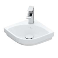 Hoekfontein Villeroy & Boch Subway 3.0 CeramicPlus Zonder Overloop 39.5x14.5 cm Stone White - thumbnail