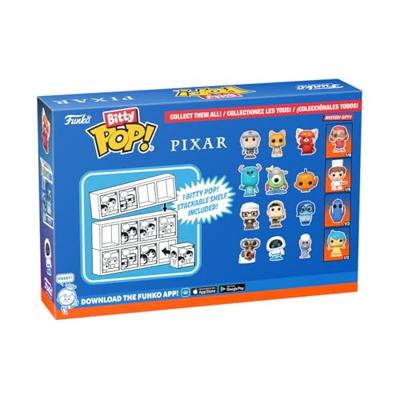 Pixar Funko Bitty Pop! 4-Pack: Buzz Lightyear (XL-01) / Sox / Red Panda Mei