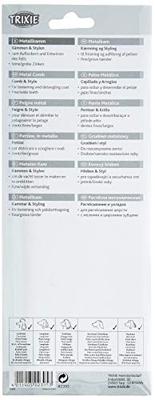 TRIXIE KAM MIDDEL / GROF METAAL 16 CM 3 ST TRIXIE KAM MIDDEL / GROF METAAL 16 CM 3 ST