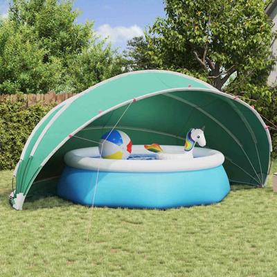 Pooldome Groen 546 x 516 x 250 cm 185T polyester met PU-coating