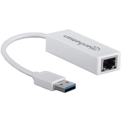 Manhattan Fast Ethernet Adapter Netwerkadapter 100 MBit/s USB-A 2.0