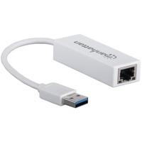 Manhattan Fast Ethernet Adapter Netwerkadapter 100 MBit/s USB-A 2.0 - thumbnail