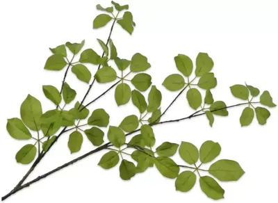 Silk-ka kunsttak blad 120cm groen