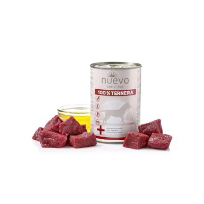 NUEVO Doos voor honden, 100% rundvlees, 400 g, hond