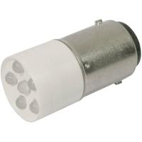 CML Innovative Technologies 1864035W3 LED-signaallamp Koud-wit BA15d 24 V/DC, 24 V/AC 2400 mcd - thumbnail