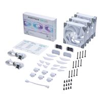 Phanteks D30 PWM Regular Airflow D-RGB PC-ventilator Wit (b x h x d) 120 x 120 x 30 mm - thumbnail