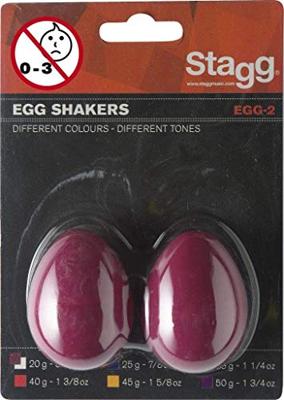 Stagg EGG-2 Shakers Rood