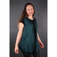 Donkergroen Vest (Large) - thumbnail