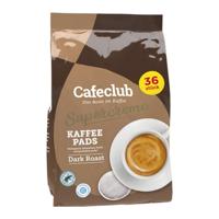 Caféclub - Supercreme Koffiepads Dark Roast - 36 pads - thumbnail
