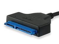 Equip USB Type C mannelijk naar SATA mannelijke adapter 0,50 m - thumbnail