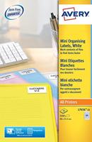 Etiket Avery L7656-25 46x11.1mm wit 2100 etiketten - thumbnail