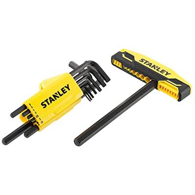 Stanley handgereedschap Stiftsleutelset 9Dlg Hex Grip - 0-89-904