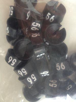 MB zwart/wit 56 voor op kledinghanger