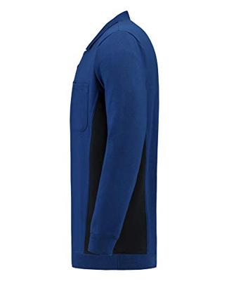 Tricorp polosweater Bi-Color - Workwear - 302001 - koningsblauw/marine blauw - maat M